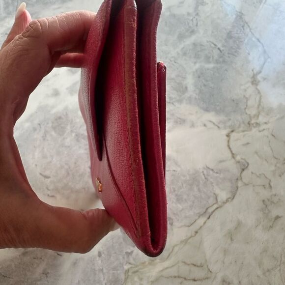 Miu Miu Raspberry Pink Envelope Wallet - Picture 16 of 17